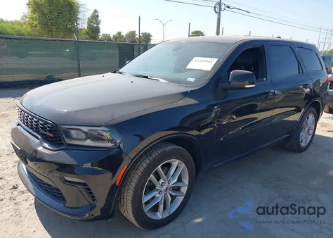 2021 Dodge Durango Gt Plus Rwd from USA, damaged, VIN 1C4RDHDG0MC639694